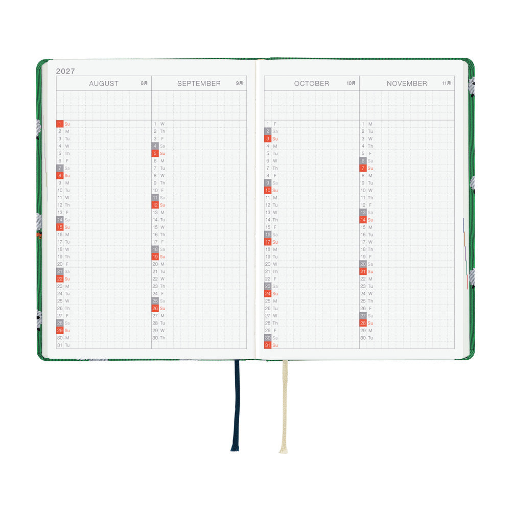 Hobonichi Techo HON A6 - Bow & Tie: Sheep Sheep Sheep
