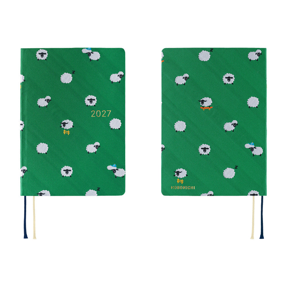 Hobonichi Techo HON A6 - Bow & Tie: Sheep Sheep Sheep