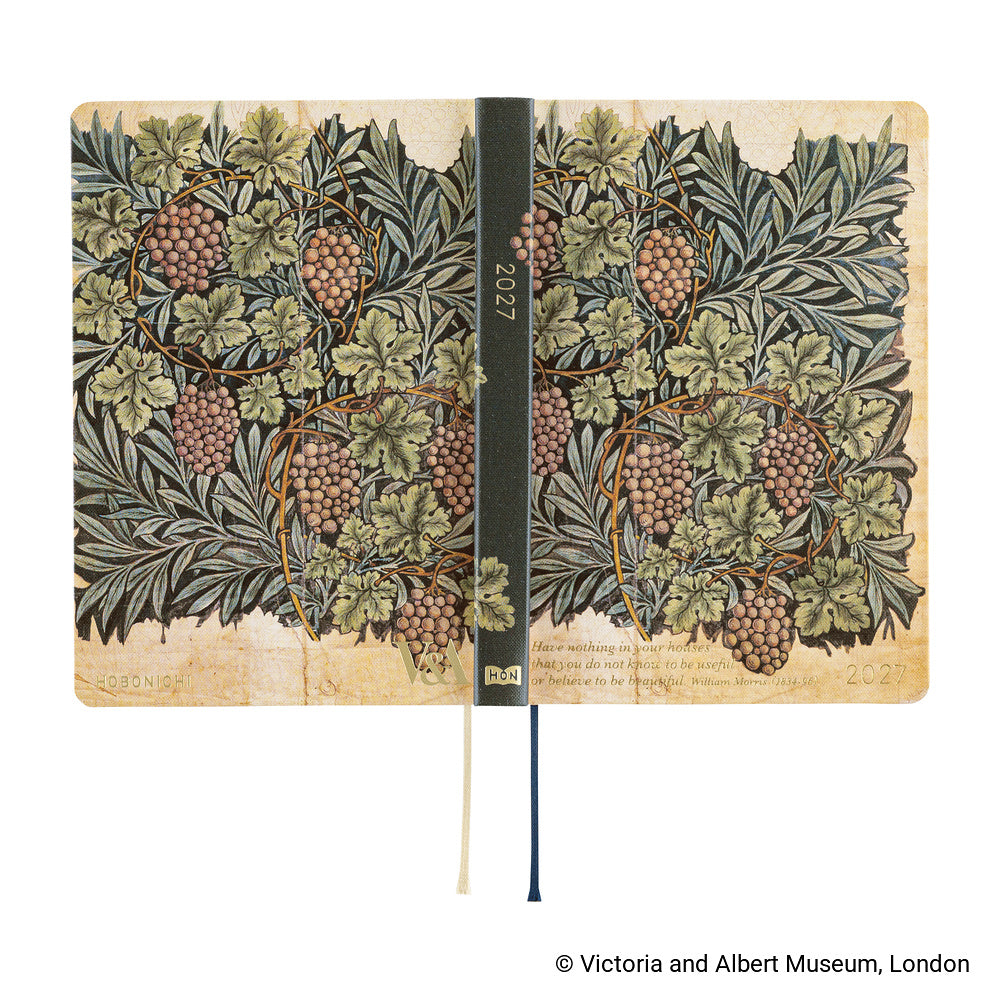 Hobonichi Techo HON A6 - V&A Series: Vine