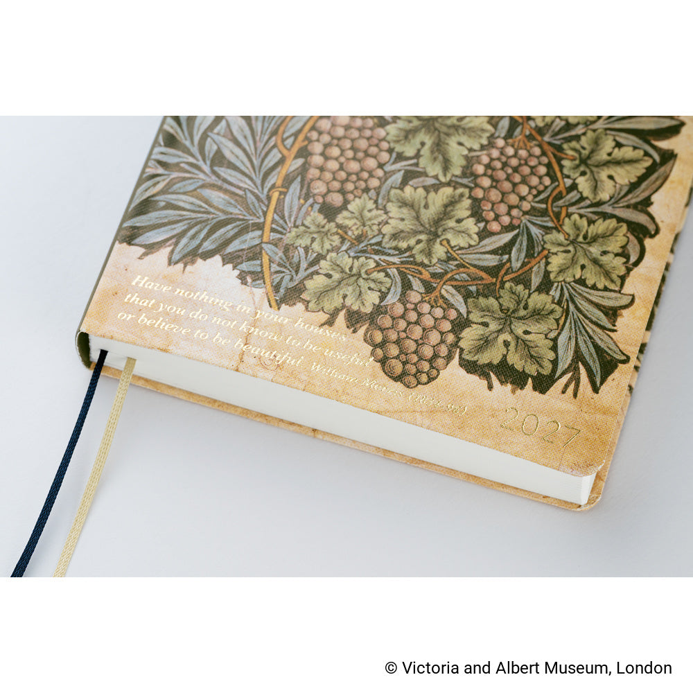 Hobonichi Techo HON A6 - V&A Series: Vine