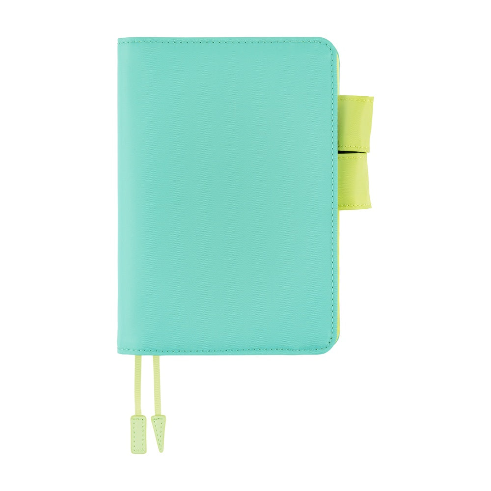 Hobonichi Techo 2026 Original Book & Cover - Colors: Aqua Lime [ENG/A6/Jan Start]