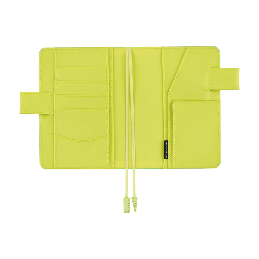 Hobonichi Techo 2026 Original Book & Cover - Colors: Aqua Lime [ENG/A6/Jan Start]