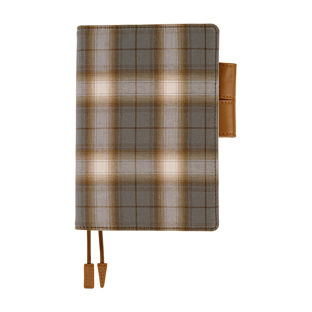 Hobonichi Techo 2026 Original Book & Cover - Shirt Fabric: Foggy Plaid [ENG/A6/Jan Start]