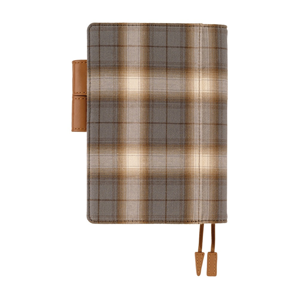 Hobonichi Techo 2026 Original Book & Cover - Shirt Fabric: Foggy Plaid [ENG/A6/Jan Start]