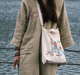 La Dolce Vita - Happy Forward Canvas Bag