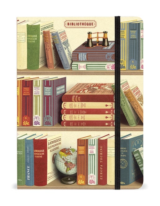 Libreta grande de la biblioteca