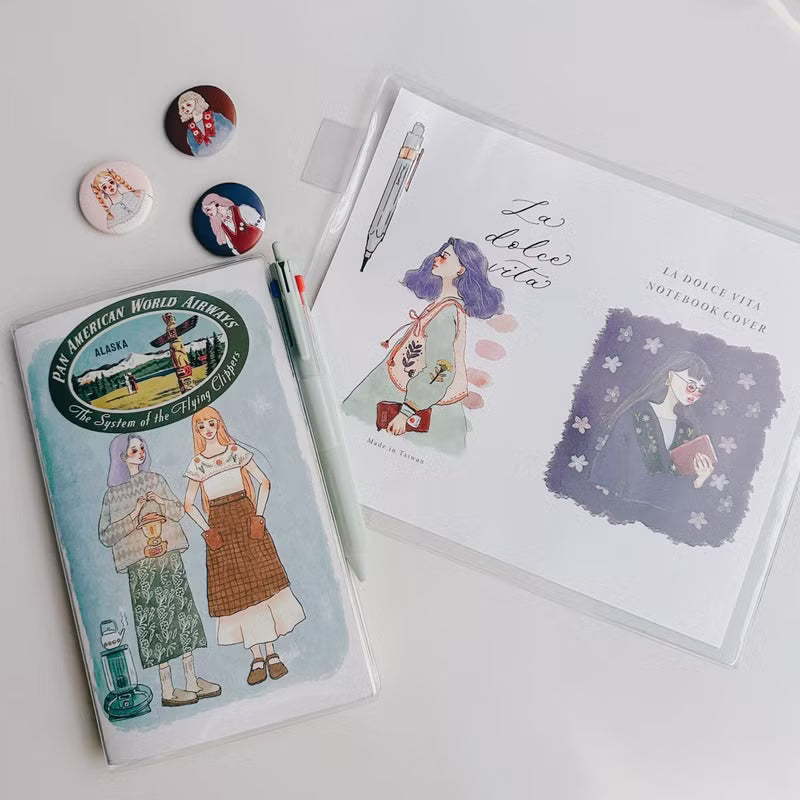 La Dolce Vita - Clear Cover for Regular Notebook