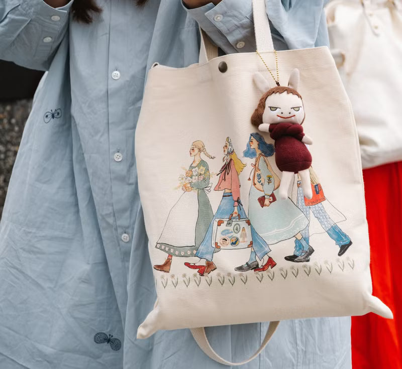 La Dolce Vita - Happy Forward Canvas Bag