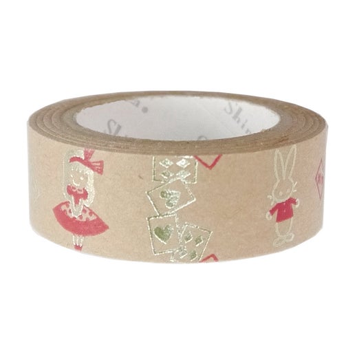 Shinzi Katoh Design - Alice in Wonderland Kraft Tape
