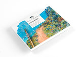 Claude Monet Watercolor Postcard Book