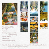 Heartstrings Wide Washi / PET Tape