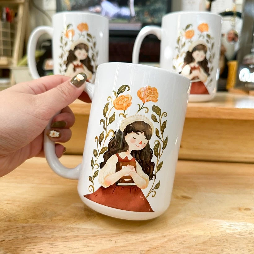 PaperaicaShop Book Lover Mug