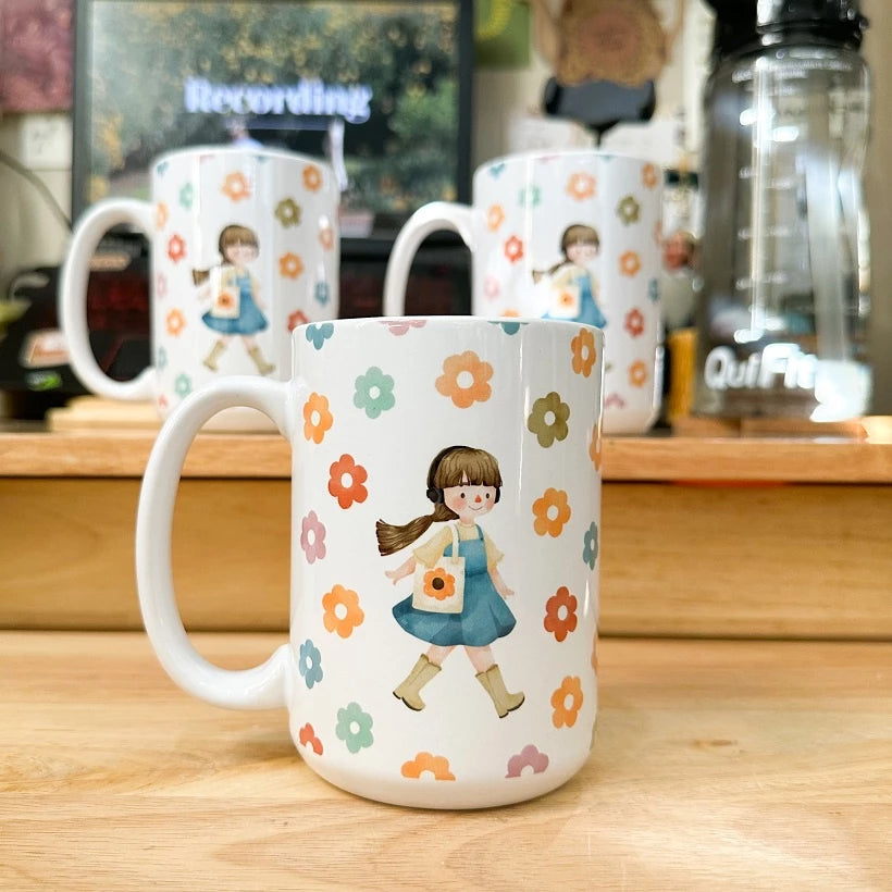 PaperaicaShop Keep Going Mug