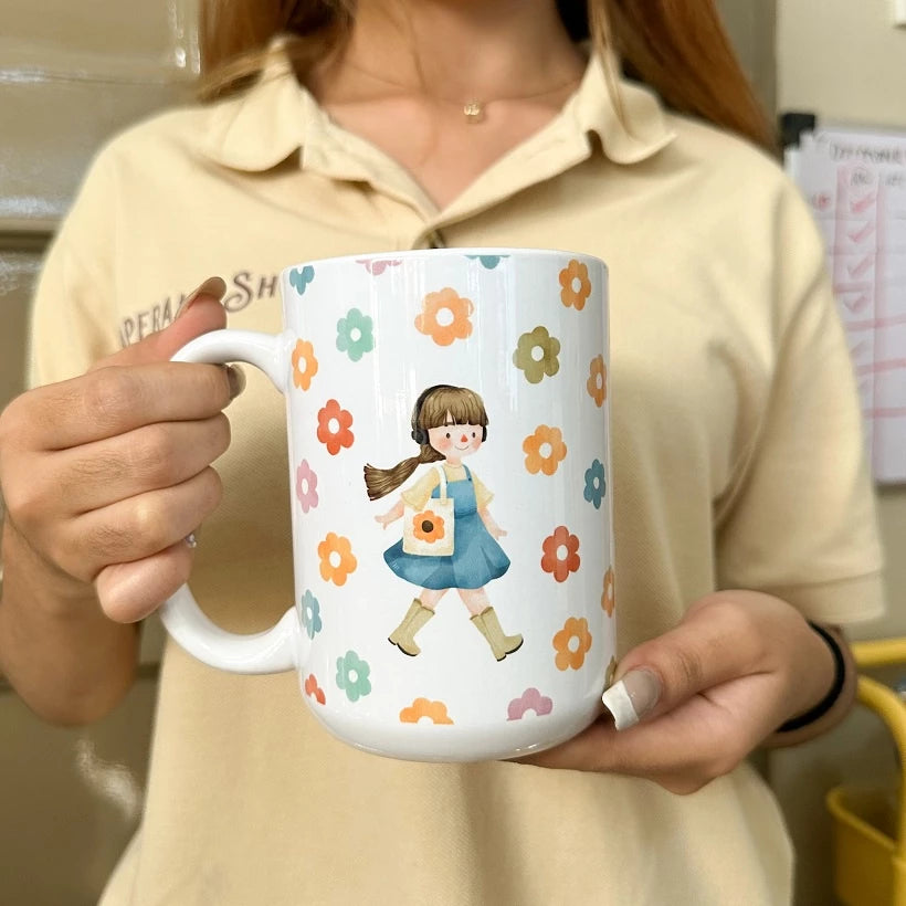 PaperaicaShop Keep Going Mug