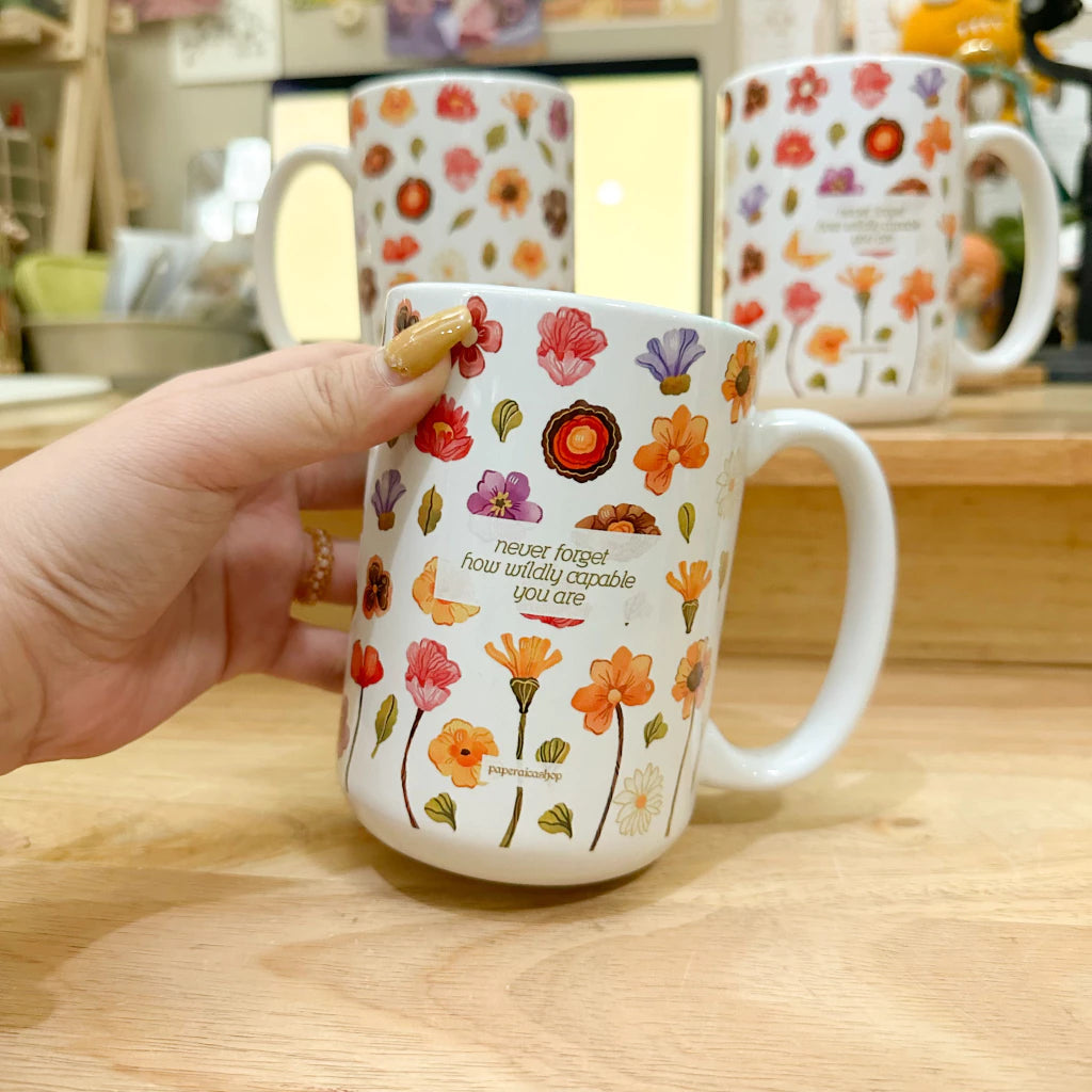 PaperaicaShop Spring Floral Mug