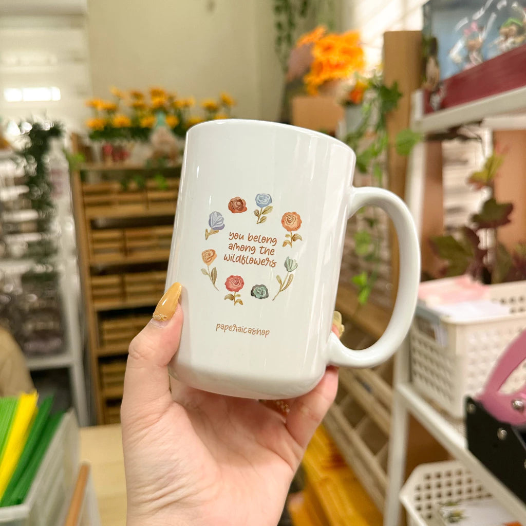 PaperaicaShop Wildflower Mug