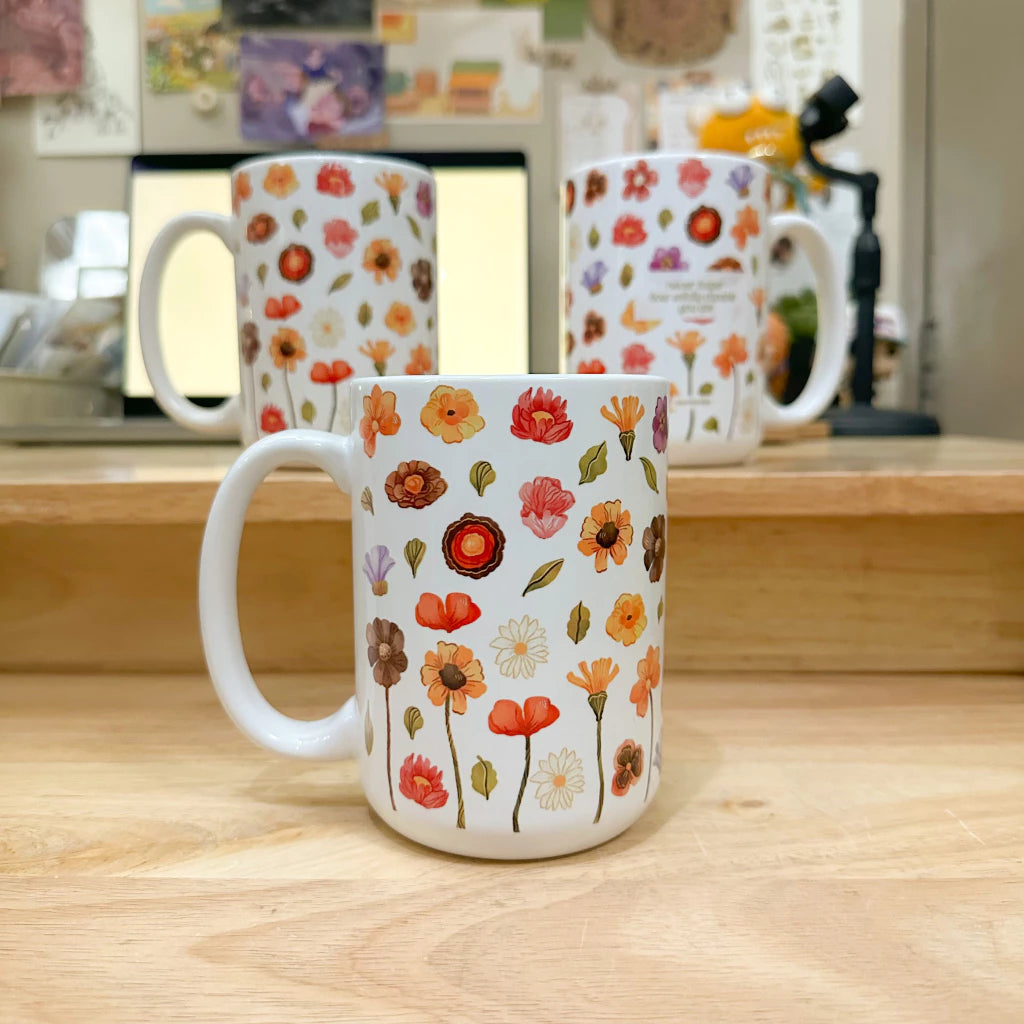PaperaicaShop Spring Floral Mug