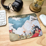 PaperaicaShop Reading Girl Mouse Pad