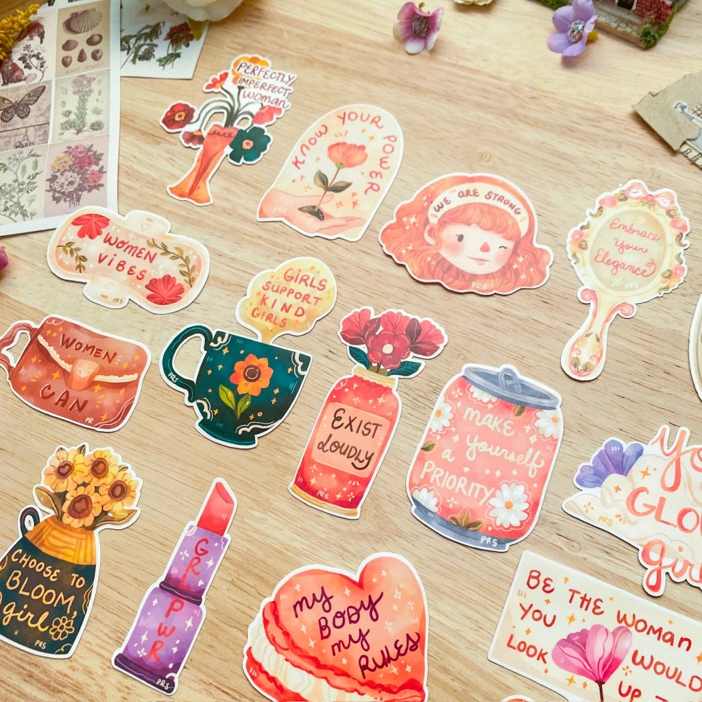 PaperaicaShop Feminist Sticker Pack