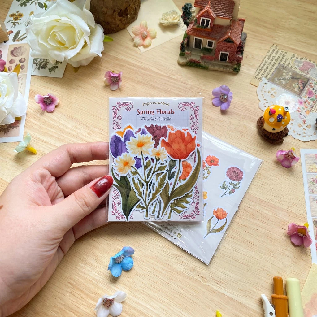 PaperaicaShop Spring Florals Sticker Pack