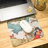 PaperaicaShop Reading Girl Mouse Pad