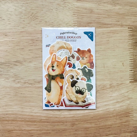 PaperaicaShop Chill Doggos Sticker Pack