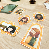 PaperaicaShop Autumnal Girls Sticker Pack