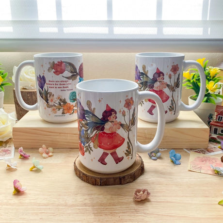 PaperaicaShop There's Always Flowers Mug