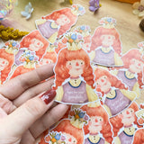 PaperaicaShop Fight for your Fairytale Vinyl Sticker