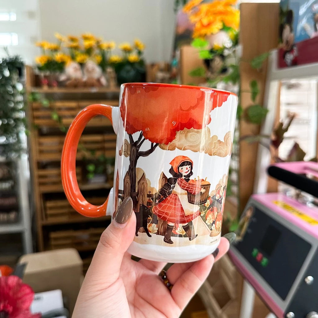 PaperaicaShop Pumpkin Patch Mug