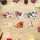 PaperaicaShop Fluffy Cows Sticker Pack