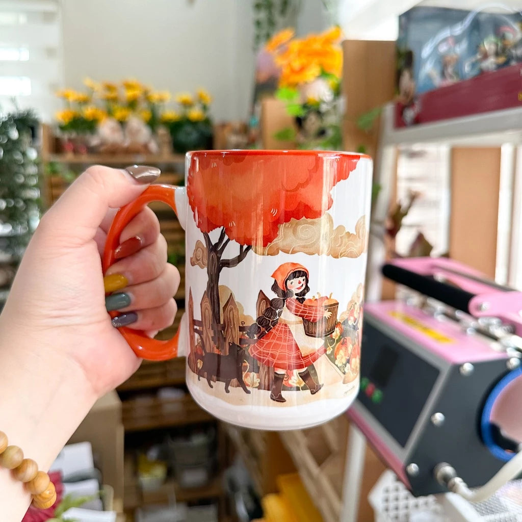 PaperaicaShop Pumpkin Patch Mug