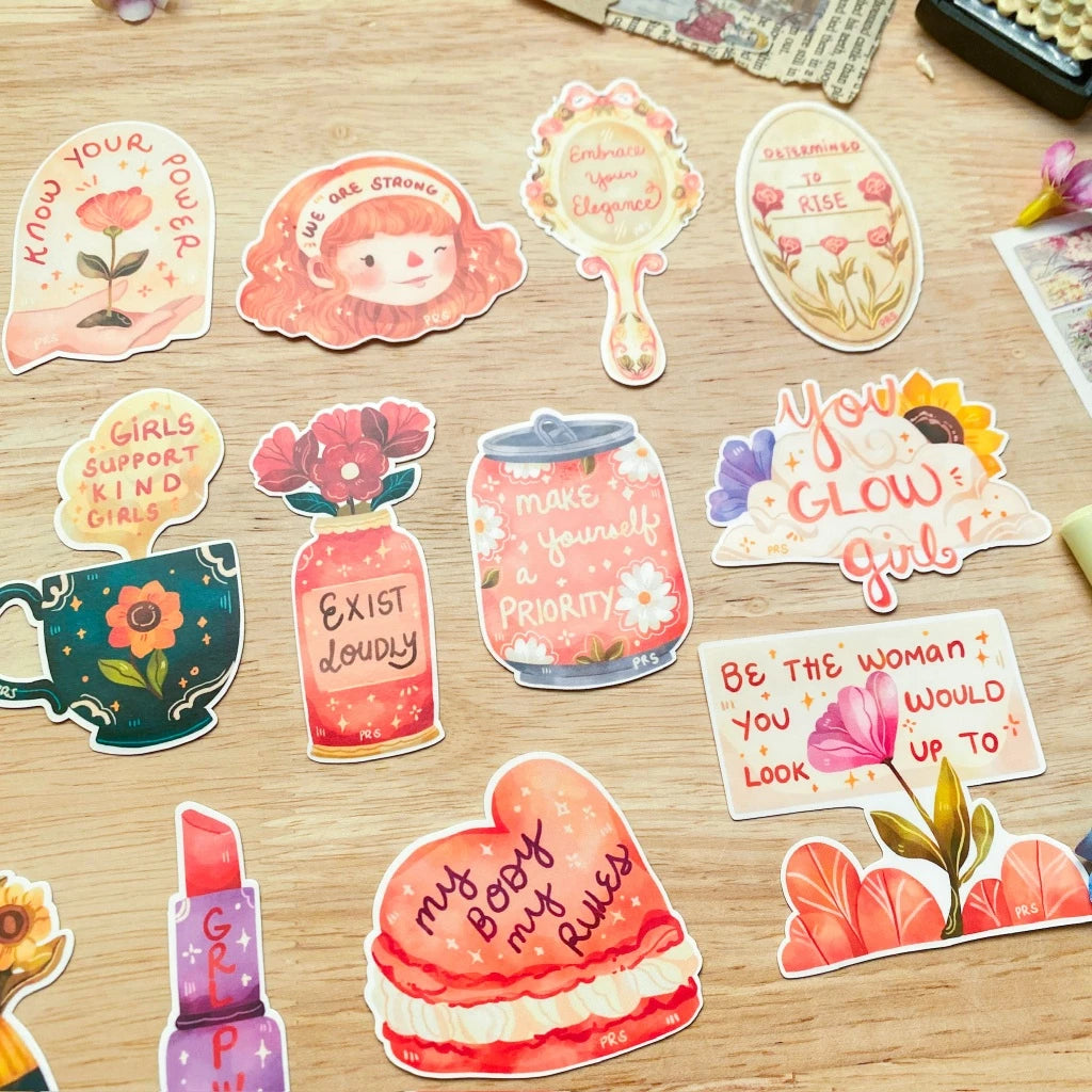 PaperaicaShop Feminist Sticker Pack