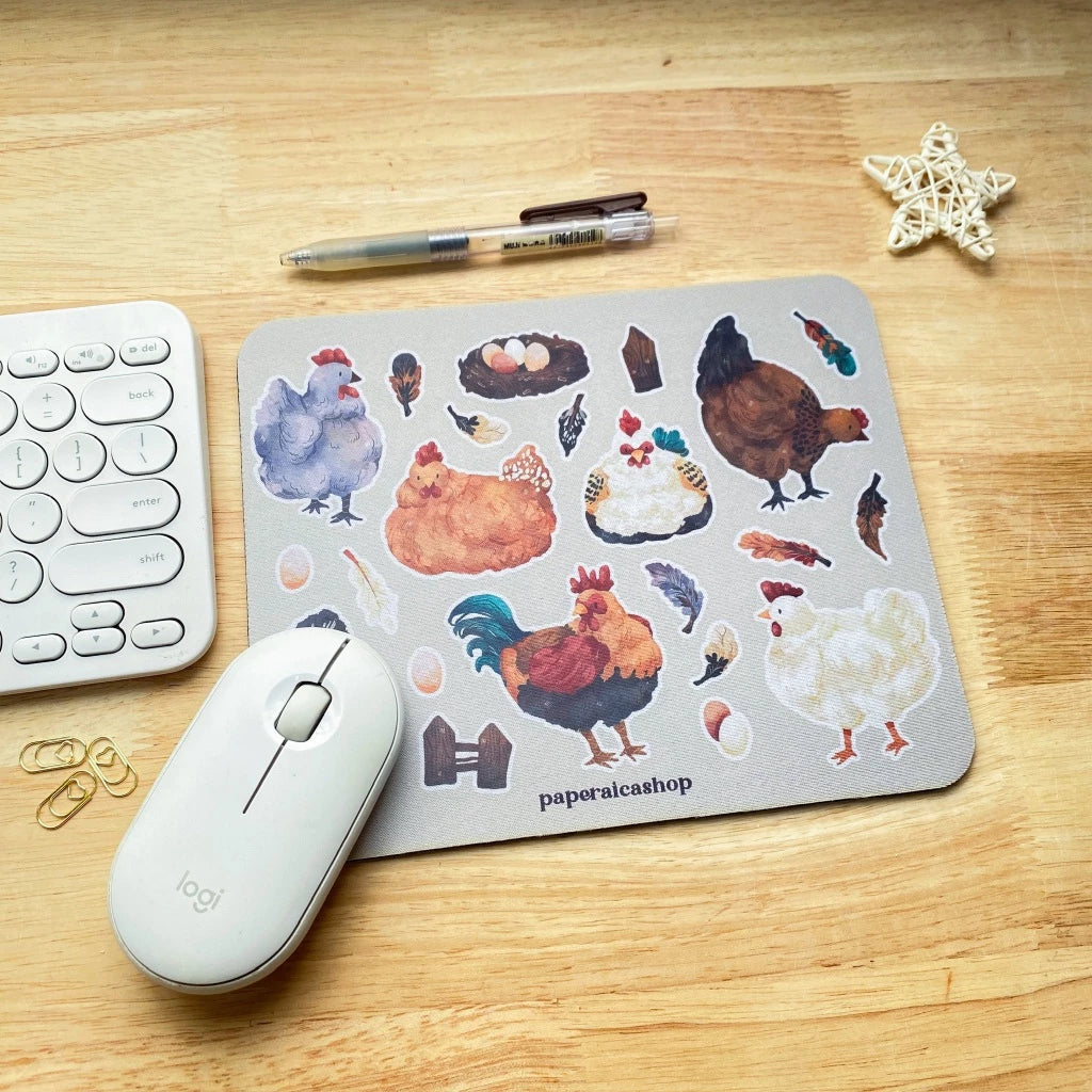 PaperaicaShop Cutie Chimkens Mouse Pad