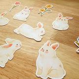 PaperaicaShop Spring Bunnies Sticker Pack