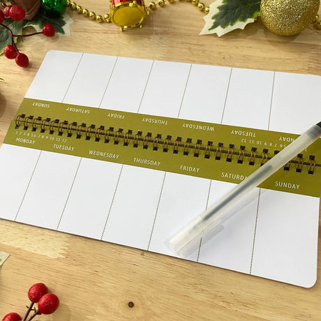 PaperaicaShop Weekly Schedule Book