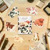 PaperaicaShop Fluffy Cows Sticker Pack