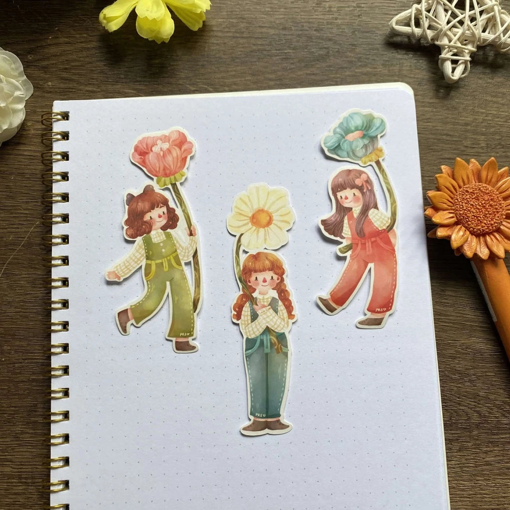 PaperaicaShop Live Like Flowers Sticker Pack