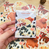 PaperaicaShop Fluffy Cows Sticker Pack