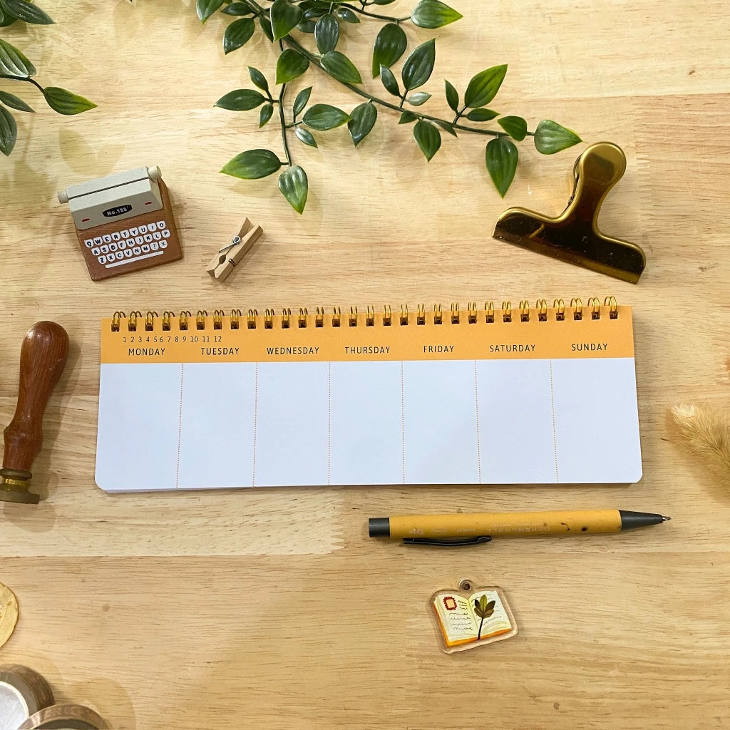 PaperaicaShop Weekly Schedule Book