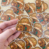 PaperaicaShop Lost in the Woods Vinyl Sticker