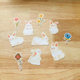 PaperaicaShop Spring Bunnies Sticker Pack