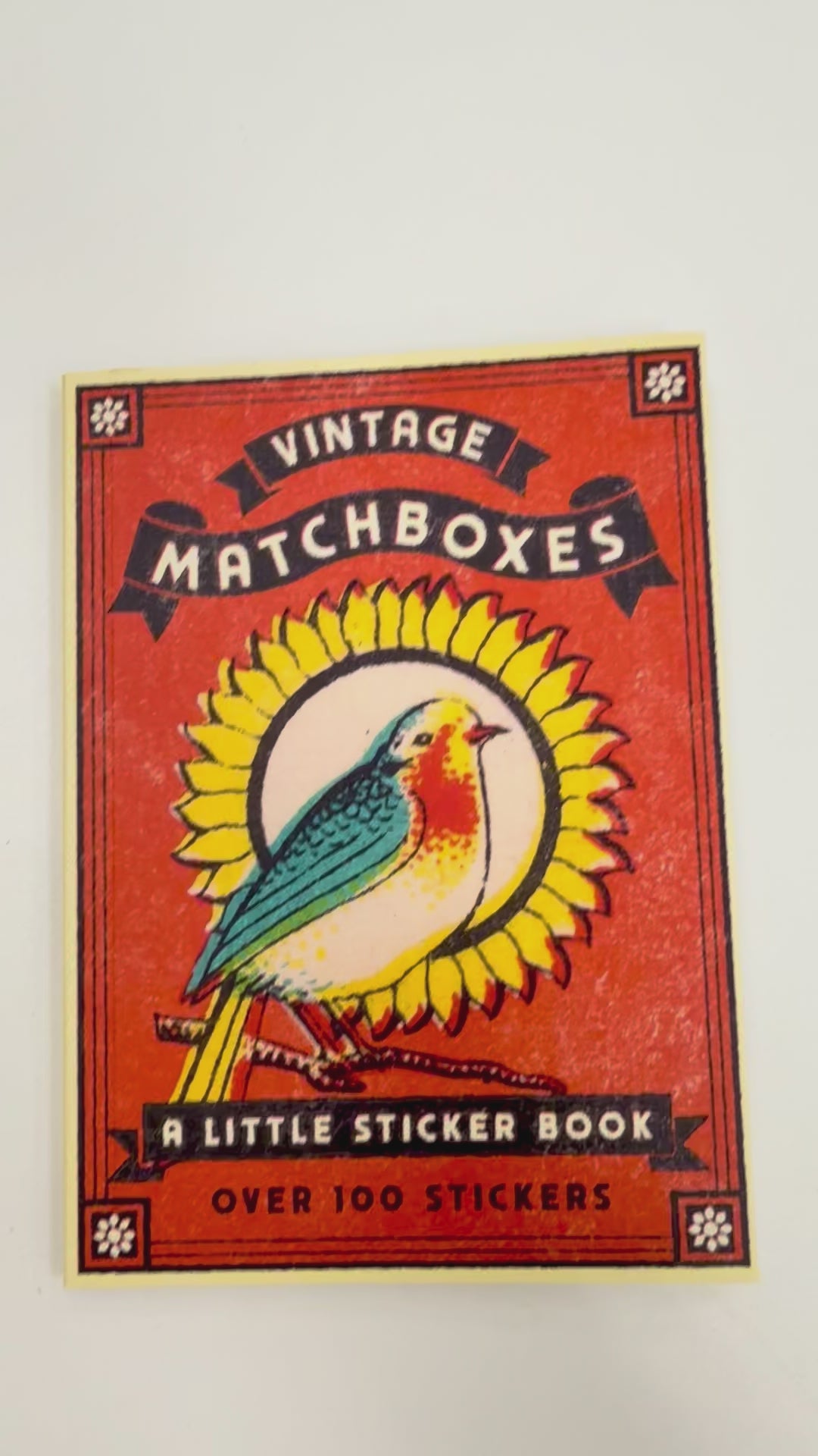 Vintage Matchboxes: A Little Sticker Book