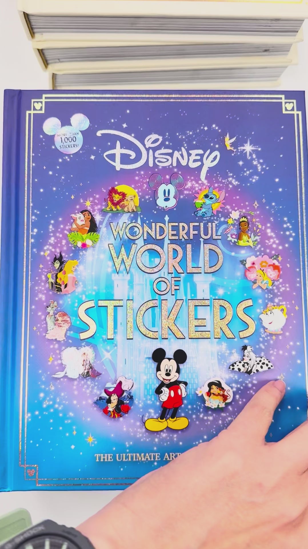 Disney Wonderful World of Stickers Sticker Book