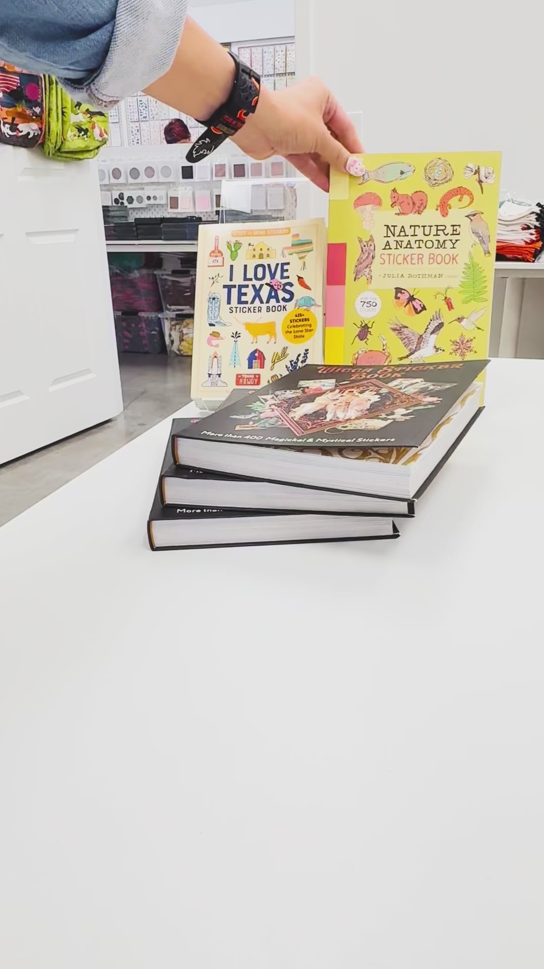 Nature Anatomy Sticker Book