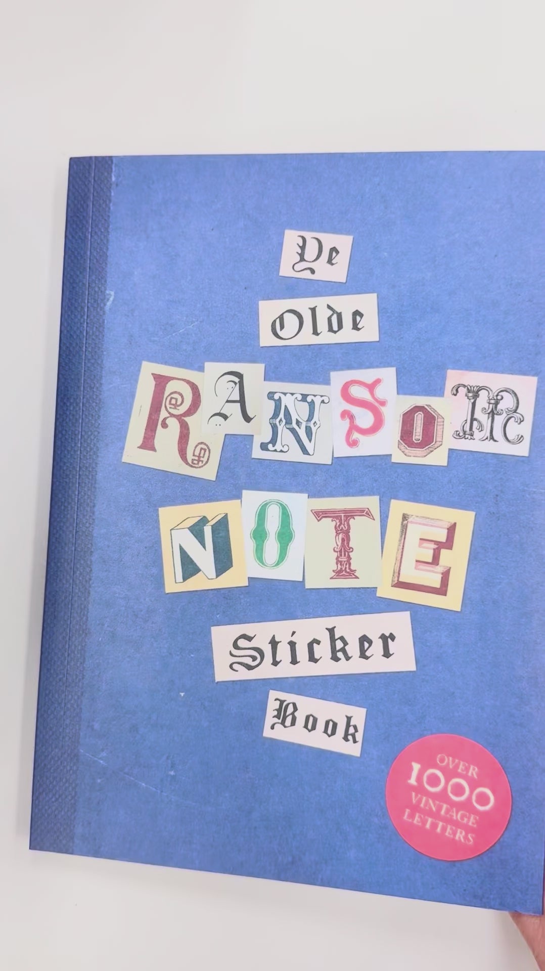 Ye Olde Ransom Note Sticker Book