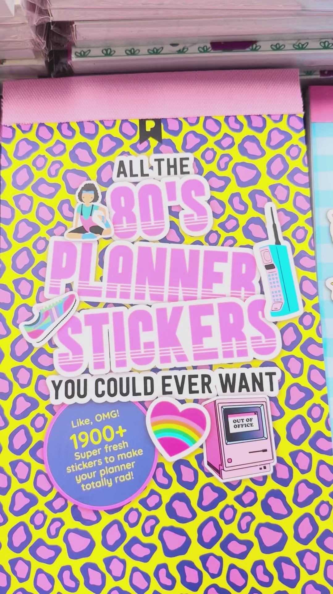 Pipsticks - 80's Planner Sticker Pad