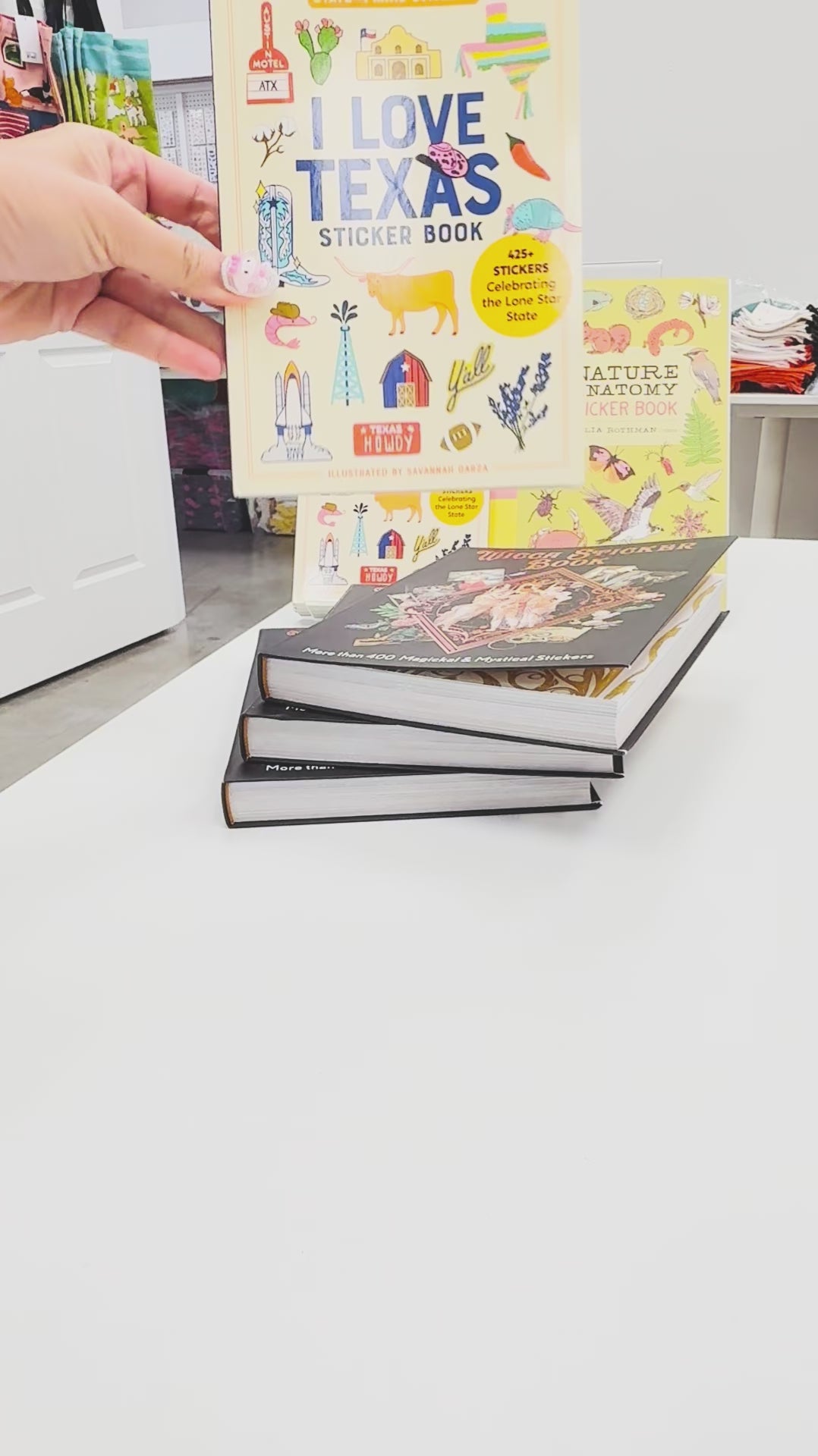 I Love Texas Sticker Book