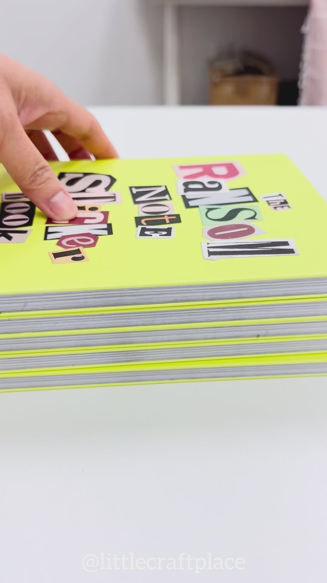 The Ransom Note Sticker Book Award-winning graphic designer and author Luke Herriott invites you to create uniquely idiosyncratic messages or decorate your stuff with these fun alphabets.
