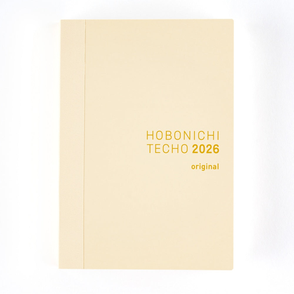 Hobonichi 2026 English Original Book [A6/Jan Start/Mon Start]